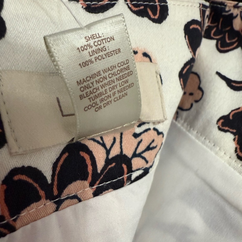 LOFT Floral Print Women's Skirt 16 NWT - Picture 7 of 12